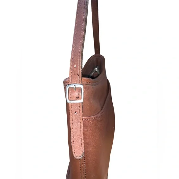 Vintage Coach Mambo Handbag Small Bucket Bag Adjustable Strap Fine Leather - Picture 9 of 11